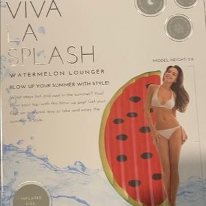 VIVA LA SPLASH WATERMELON LOUNGER